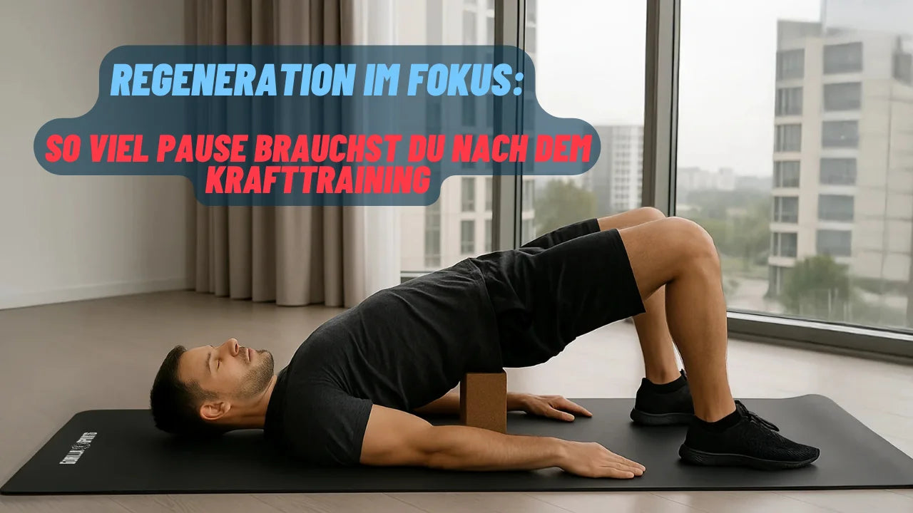 Regeneration im Fokus: So viel Pause brauchst du nach dem Krafttraining