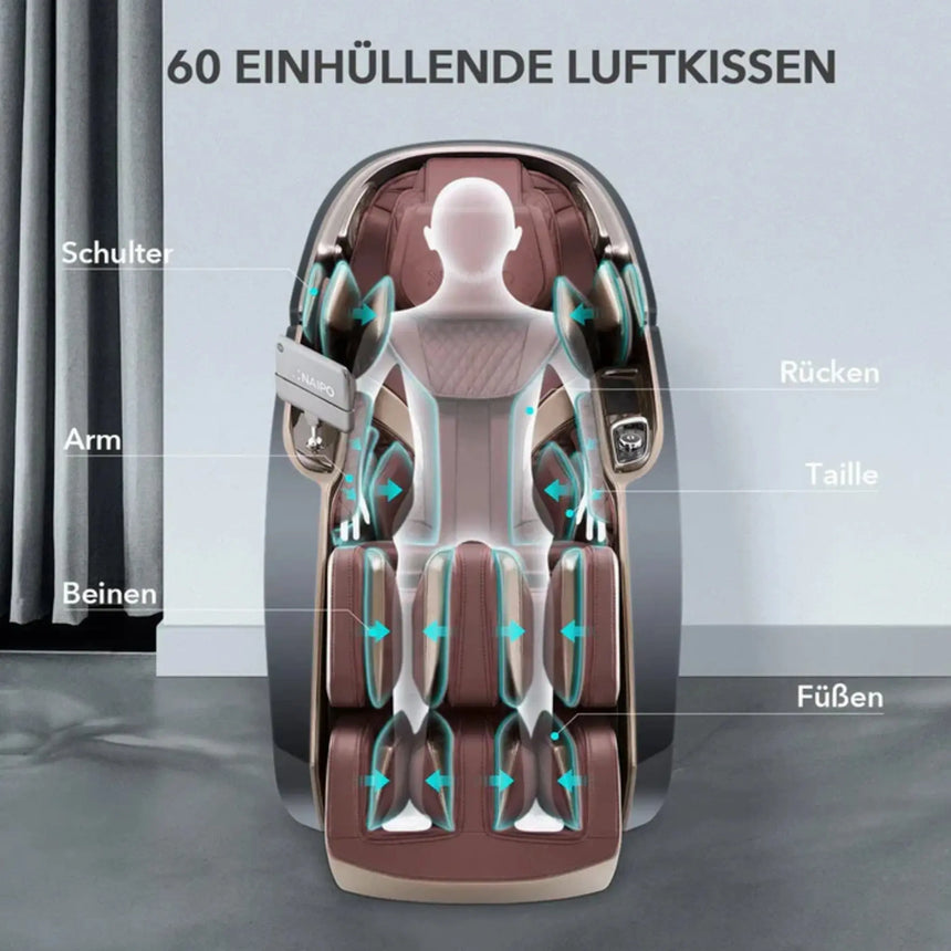 Naipo High-End Massage Chair – 4D Zero Gravity with Tablet Naipo