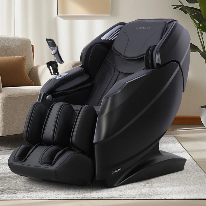 Naipo 3D massage chair – R50 white high-end massage chair heat function