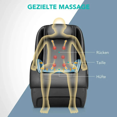 Naipo Shiatsu massage chair – A150 modern design Bluetooth speaker Naipo