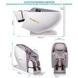 Naipo 4D massage chair professional – NAIPO S80 High-End White Naipo
