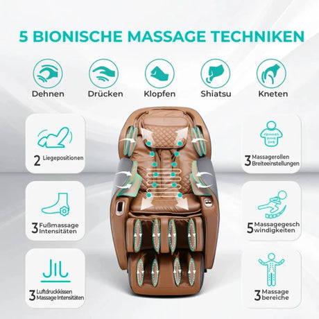 Naipo Premium massage chair – Model P A350 Kraftathlet