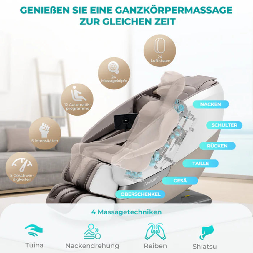 Naipo Tai Chi Flow massage chair – P50