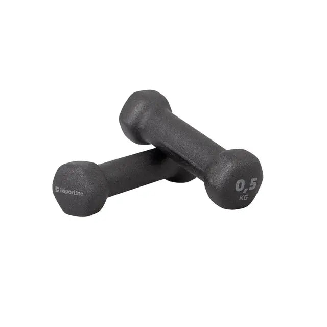 inSPORTline Neoprene Dumbbells ON‑X Renbell 2 × 0.5 kg Hex Weights InSportLine