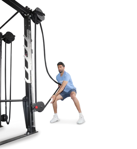 Fitness Rig für Seiltraining
