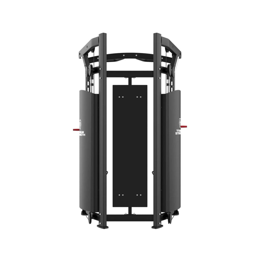 Titanium Strength Black Series Functional Trainer Double Adjustable Pulley Titanium Strength