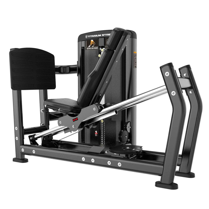Titanium Strength | GS-S17 | Selectorised Horizontale Beinpresse Genesis Series Titanium Strength