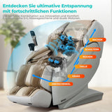 Naipo 3D massage chair – R50 white high-end massage chair heat function