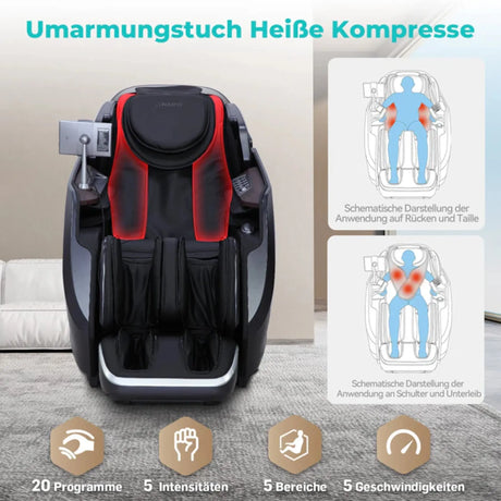 Naipo 4D High‑End Massage Chair S61 Naipo