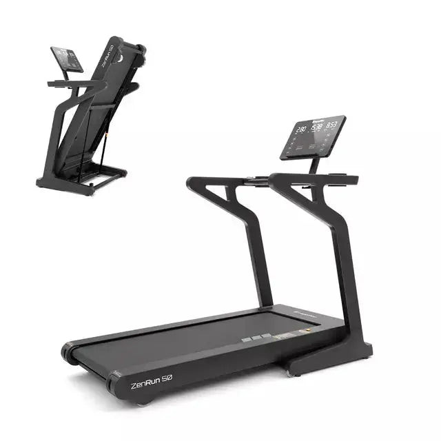 inSPORTline Folding Treadmill ZenRun 50 Incline Bluetooth Smart Trainer InSportLine