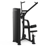 Titanium Strength Black Series Selectorized Lat Pulldown – Commercial Back Training Machine Titanium Strength