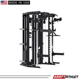 Force USA C10 All-In-One Trainer featuring Power Rack, Smith Machine, and Cable Pulley System.​

