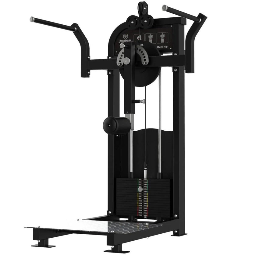 Titanium Strength | EL-S8 | Selectorized Multi Hip Elite Series Titanium Strength