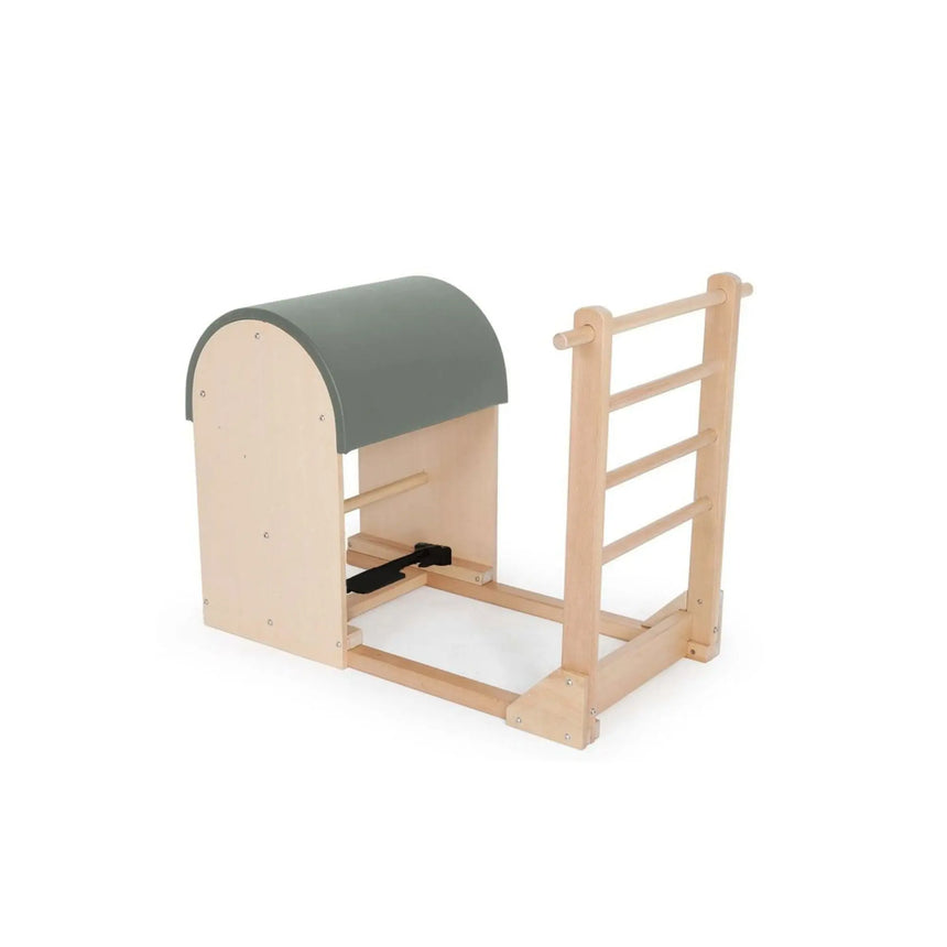 Elina Pilates Pilates Barrel with Ladder and Wooden Base Ladder Barrel Elina Pilates