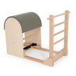Elina Pilates Pilates Barrel with Ladder and Wooden Base Ladder Barrel Elina Pilates