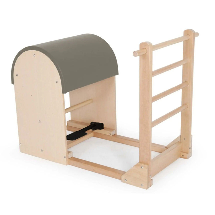 Elina Pilates Pilates Barrel with Ladder and Wooden Base Ladder Barrel Elina Pilates