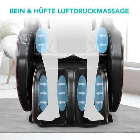 Naipo premium massage chair – Bluetooth reclining function space saving Naipo