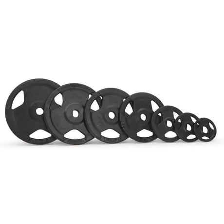 Olympische Gewichtsscheiben
Gummibeschichtete Gewichtsscheiben
Set für Krafttraining
Haltbare Gewichtsscheiben
Ergonomische Scheiben mit Griff
Trainingsausrüstung für Profis
Fitness Zubehör
