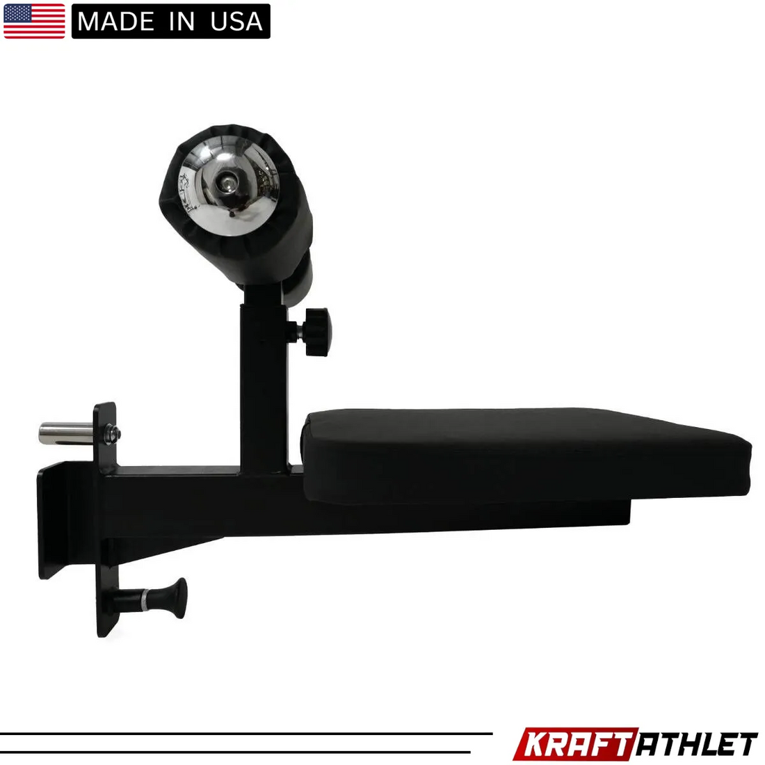 Force USA Lateral Row Seat angebracht an einem G12 All-In-One Trainer für Ruderübungen.