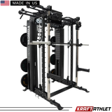 Force USA| G-Series Multifunktionale Maschine G20 V2 Pro All-In-One Trainer – Smith Machine, Functional Trainer, Power Rack und Vertikale Beinpresse Force USA