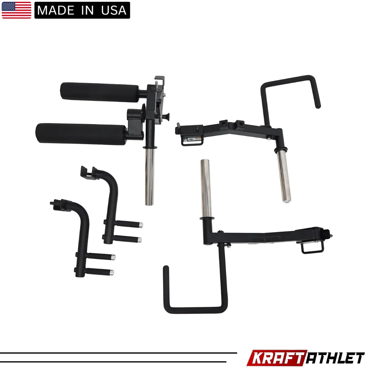 Force USA G20™ Upgrade Kit mit Jammer Arms, Beinbeuger/-strecker und Dip-Bars für erweitertes Training.