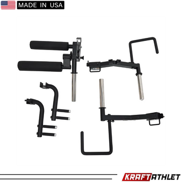 Force USA G20™ Upgrade Kit mit Jammer Arms, Beinbeuger/-strecker und Dip-Bars für erweitertes Training.