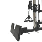 Force USA G3 Upgrade Kit components including lat pulldown seat and low row footplate.