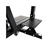 Force USA Commercial GHR/GHD V2 – robust glute ham developer with adjustable foot casters and transport wheels.
