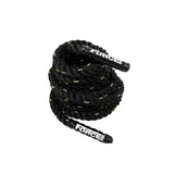 Force USA 15m Battle Rope – robust training rope with rubber caps for intensive full-body training.
