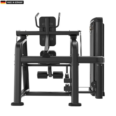 "Genesis Series Selectorized Abdominal Crunch – Premium core workout machine with adjustable resistance, designed for commercial gyms and fitness centers."

