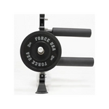 Force USA G-Series Leg Extension and Curl Attachment connected to the G-Series All-In-One Trainer.