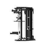 Force USA C10 All-In-One Trainer featuring Power Rack, Smith Machine, and Cable Pulley System.​

