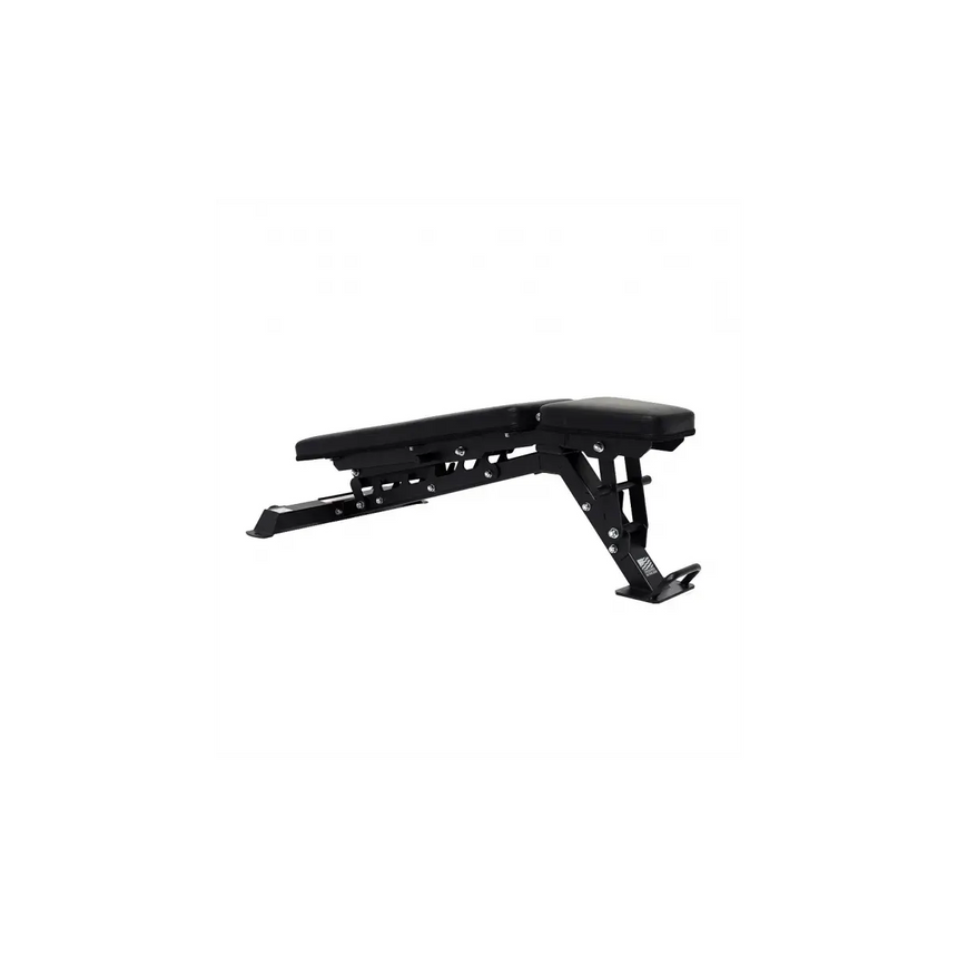 Force USA Adjustable Commercial Bench with durable steel frame and adjustable backrest.
