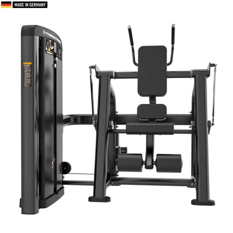 "Genesis Series Selectorized Abdominal Crunch – Premium core workout machine with adjustable resistance, designed for commercial gyms and fitness centers."

