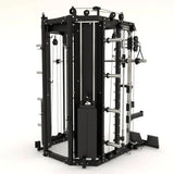 Force USA G15® All-In-One Trainer featuring Smith Machine, power rack, and dual adjustable pulleys.

