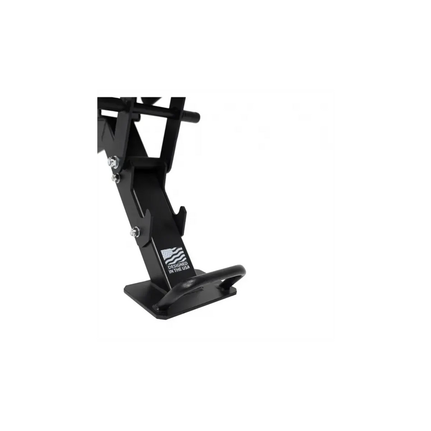 Force USA Adjustable Commercial Bench with durable steel frame and adjustable backrest.
